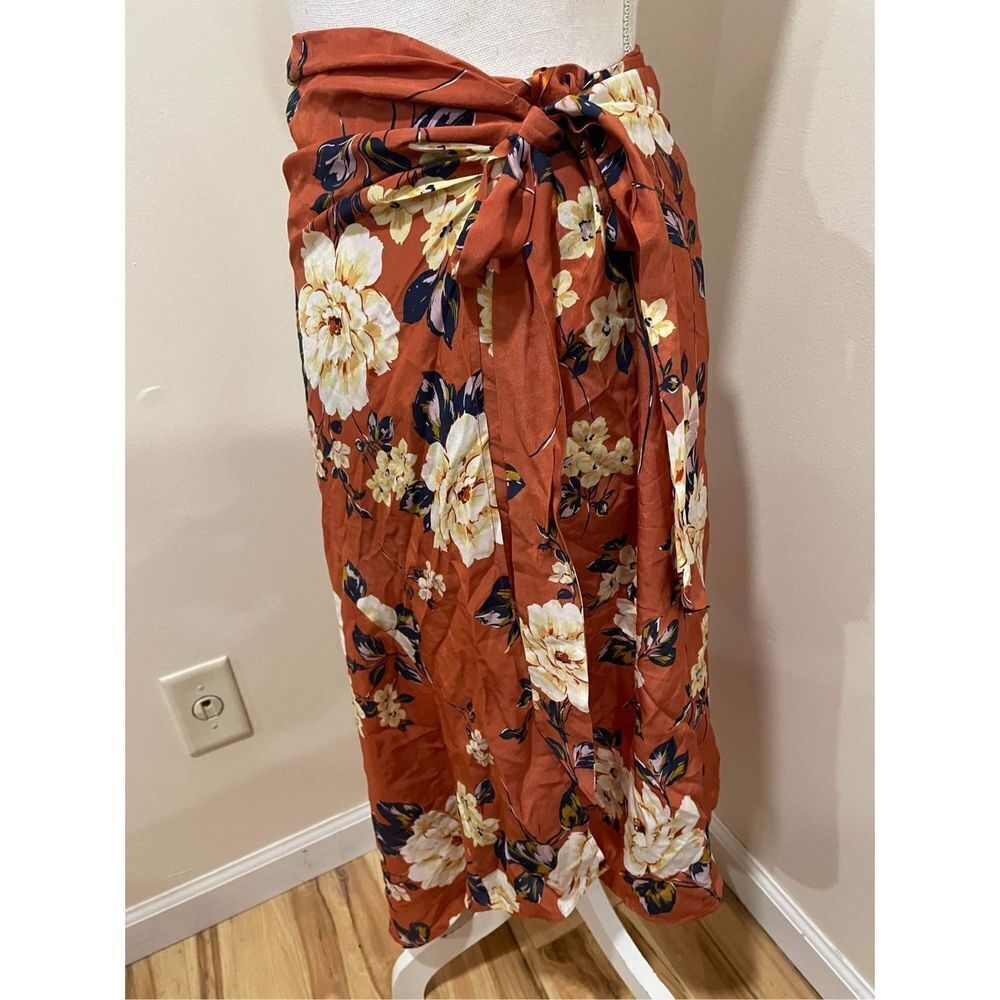 New Free People Sunray Sarong Skirt Size XS - Picture 3 of 6